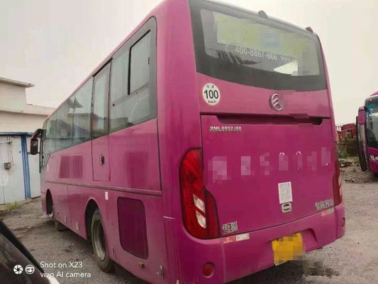 Golden Dragon saat ini XML6807 menggunakan Bus Pelatih 33 kursi menggunakan bus Mesin Diesel 140kw Tidak Ada Kecelakaan LHD Bus