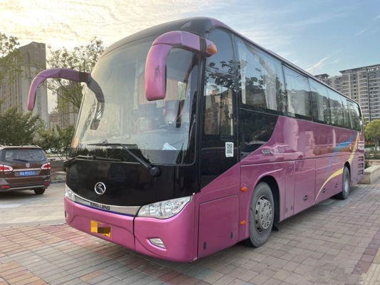 Perbarui 2015 Tahun Digunakan King long XMQ6113 Bus Pelatih 51 Kursi bus bekas Mesin Diesel Tidak Ada Kecelakaan Bus LHD