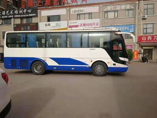 39 Kursi Bekas Yutong ZK6908 Bus Bus Bekas Kemudi 2010 Tahun Mesin Diesel LHD