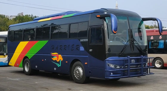 Zhongtong LCK6108D Bus Baru 47 Kursi Panjang 10m Kondisi Baik Bus Eengine Depan 6 Silinder sejalan