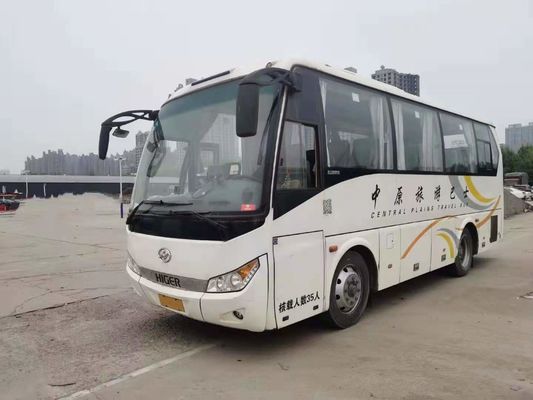 2013 Tahun 35 Kursi Digunakan Bus KLQ6808 Digunakan Bus Pelatih Dengan Mesin Diesel Kemudi LHD