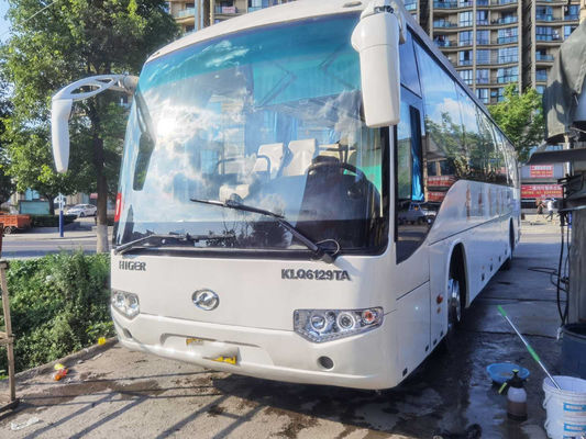 Digunakan Model Mesin Belakang Bus Lebih Tinggi KLQ6129 Bus Penumpang Baik 53 Kursi Mesin Weichai Belakang 215kw Euro III