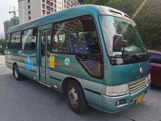 2015 Tahun 26 Kursi Bekas Golden Dragon Coaster Bus, Bus Coaster Bus Mini Bekas Dengan Mesin Hino