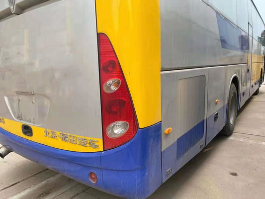 Bus Wisata Bekas Merk Foton Bus Bekas 51 kursi Mesin Belakang Yuchai Bus Berkualitas Tinggi 243kw