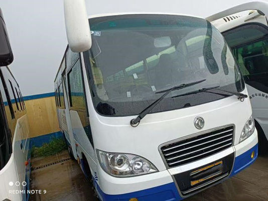 Bus Dongfeng Bekas 22 Kursi Bus Mini Bekas EQ6660 Mesin Weichai 96kw 2020 Tahun Kilometer Rendah Kondisi Baik