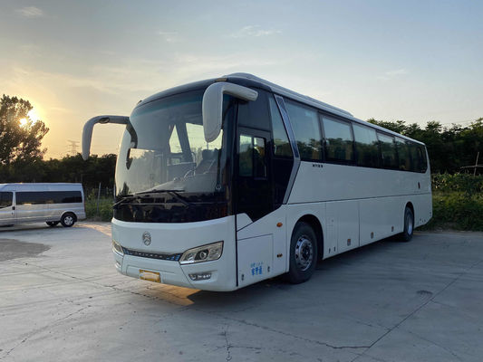 Bus Pelatih Tipe Baru Golden Dragon XML6122 52 Kursi Mewah Pintu Ganda Bus Penumpang Bekas 12meter LHD