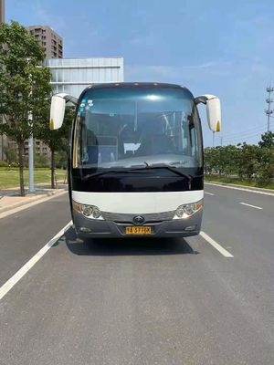 47 Kursi Bekas Yutong ZK6107 Bus Bekas Coach Bus 2009 Tahun 100km/H Kemudi LHD NO Kecelakaan