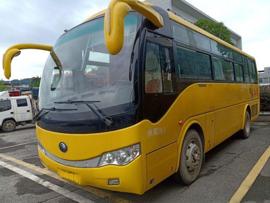 Bus Diesel Bekas Yutong 39 Kursi Bus Manual Bekas Drive Tangan Kiri Bus Penumpang Bekas Untuk Afrika
