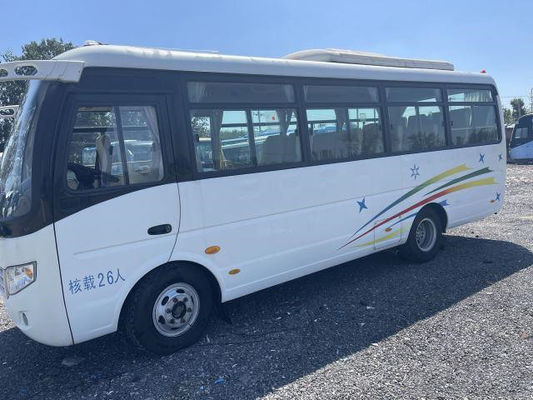 Bus Bekas Bus 53 Kursi BusPelatih Suspensi Pegas 98kw Mesin Yuchai ZK6720D