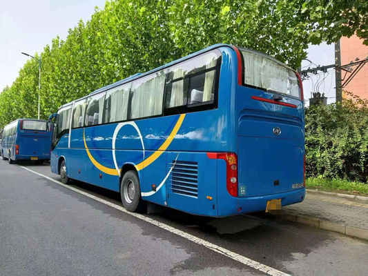 Digunakan Lebih Tinggi Bus Coach Airbag Chassis Tourist Coach Pintu Dingle Dengan AC / TV 51 kursi