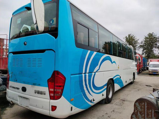 Bus Bekas ZK6122 Model Yutong Pelatih Penumpang Aksesoris Interior Sistem Hiburan Driver