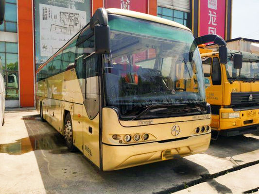 Bus Tamasya Mesin Weichai Belakang Pintu Ganda Merek Beifang Bus Wisata Bekas BJF6120