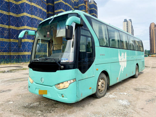 Bus Naga Emas Bekas XML6113 Bus Tamasya 49 Kursi Mesin Belakang Bus Kota