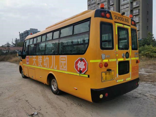 Bus Sekolah Bekas Dongfeng EQ6750 To-Yota Coaster 2018 Bus Pelatih Bus 30 Kursi Bekas 44 Kursi