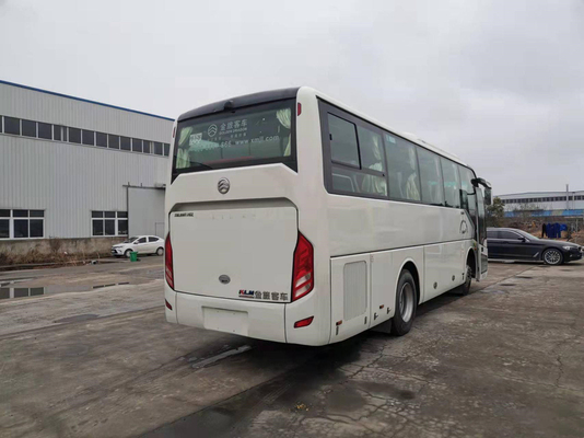 Pelatih Penumpang Mesin Belakang Bus Golden Dragon Bekas 38 Kursi XML6907 LHD