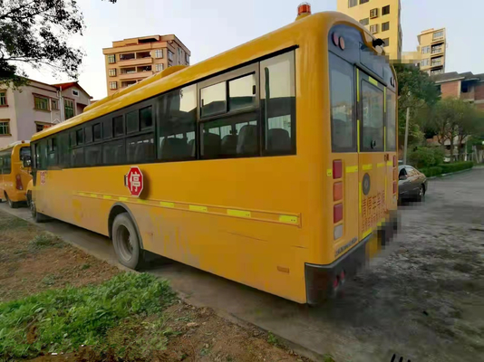 46 Kursi Digunakan Bus Sekolah Yutong ZK6119D Diesel Front Engine LHD Steering