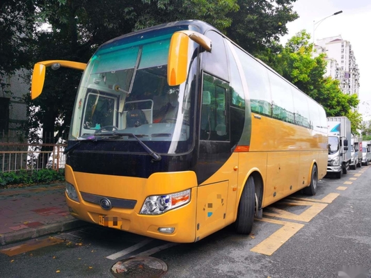 Bus Pelatih 60 Kursi Drive Tangan Kanan Bus Penumpang Digunakan Yutong ZK6110 Dua Pintu