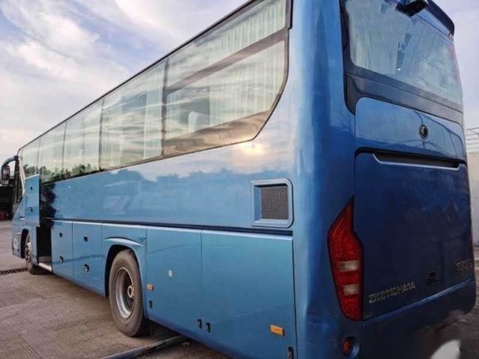 Kemudi Kiri Yutong 49 Kursi ZK6110 Bus Tangan Kedua Kemudi Kiri Mesin Belakang Dua Pintu