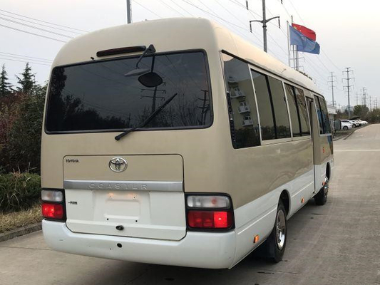 Bekas Mini Toyota Coaster Bus 3TR Mesin Bensin 23-30 kursi Euro IV