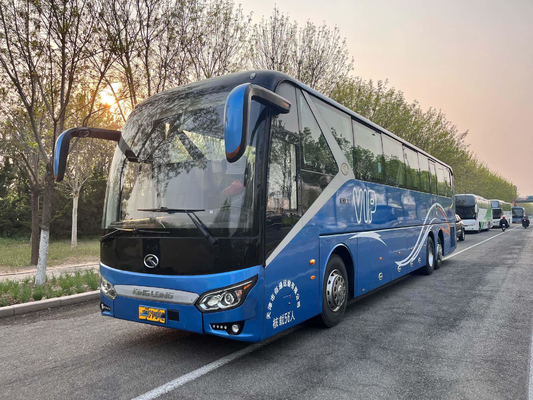 Bus Kinglong Baru XMQ6135 Bus Pelatih Bekas 56 Kursi LHD Mesin Depan Gandar Ganda