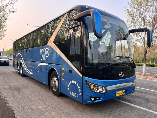 Bus Kinglong Baru XMQ6135 Bus Pelatih Bekas 56 Kursi LHD Mesin Depan Gandar Ganda