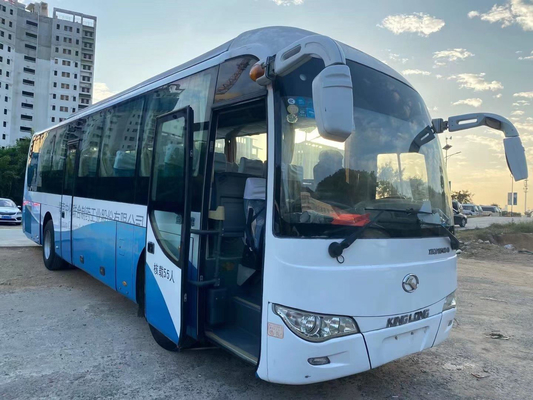 Bus King Long XMQ6110 Bus Coach Digunakan 55 kursi Dua Pintu Tata Letak Euro IV 2+3