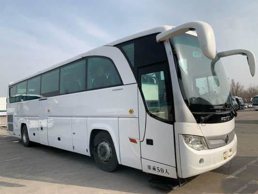 Foton Bus Bekas Coach BJ6120 Bekas Yutong Bus 50seats 2018 Yuchai 330hp Dua Pintu