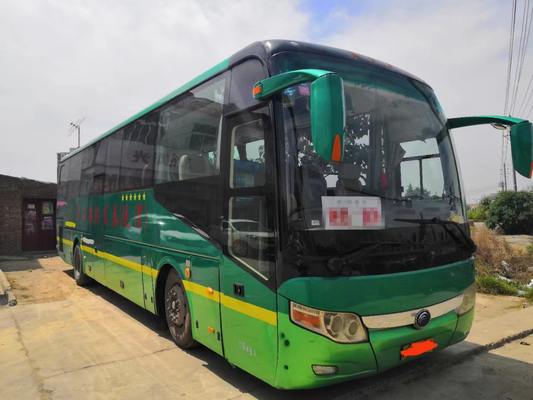 2019 Tahun 49 Kursi Digunakan Bus Pelatih Yutong Bus Penggerak Tangan Kiri Bus Mesin Belakang