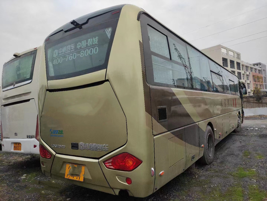 China Zhongtong Bus LCK6120 55 kursi Bus Wisata Mewah Mesin Yuchai Kemudi Kiri