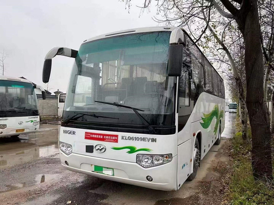 47 Kursi Listrik Digunakan Bus Lebih Tinggi KLQ6109ev Digunakan Bus Pelatih Bahan Bakar Baru Tanpa Kecelakaan