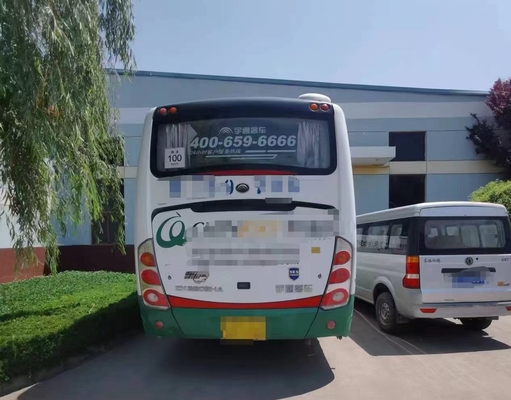 35 Kursi Bekas Yutong Bus ZK6809 Dijual Mini Bus LHD Steering Bekas Dengan Harga Murah