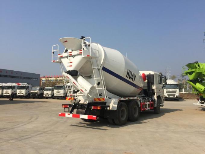 Truk Mixer Beton Bekas SHACMAN, Mixer Beton Bekas Kecepatan 99 Km / H Maks