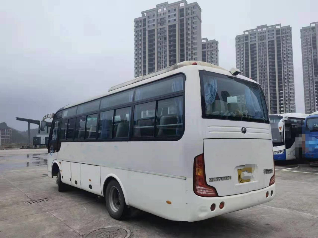 ZK6752D1 Digunakan Mini Yutong Front Engine Coach Bus 30 Kursi Tangan Kanan Pengemudi Bus Penumpang