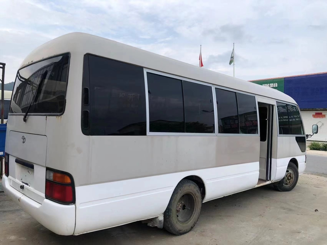 Drive Tangan Kiri Digunakan Mesin Depan Bus Toyota Coaster Bus 30 Kursi Untuk Bisnis