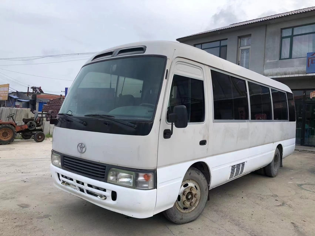 Drive Tangan Kiri Digunakan Mesin Depan Bus Toyota Coaster Bus 30 Kursi Untuk Bisnis