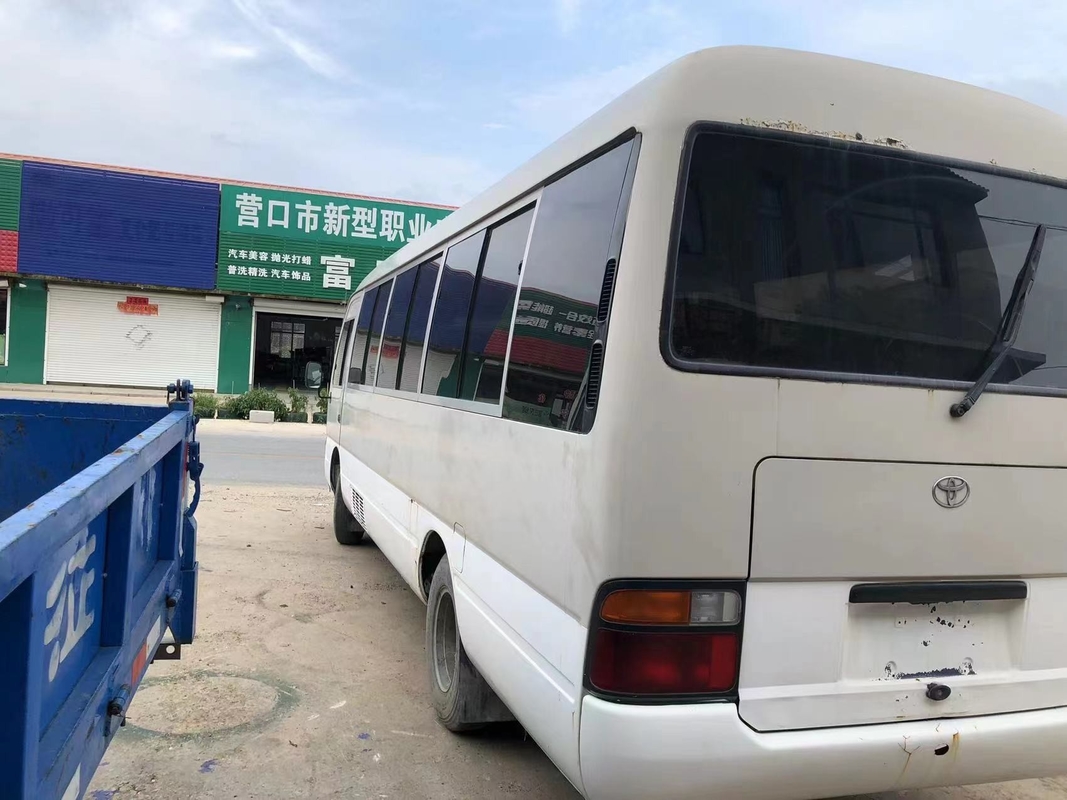 Drive Tangan Kiri Digunakan Mesin Depan Bus Toyota Coaster Bus 30 Kursi Untuk Bisnis