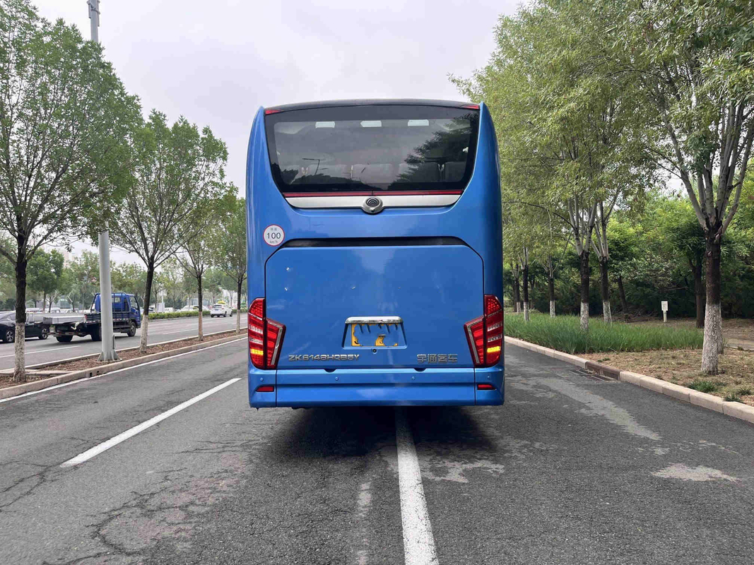 Tamasya Bus Double Decker Yutong ZK6148 Pelatih Mesin Belakang 56 Kursi Pengemudi Tangan Kiri
