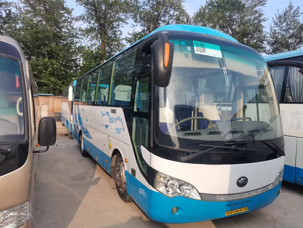 Diesel Yutong Bus Zk6858 35seats Mini Coach 2+2 Tata Letak Bus De Transport