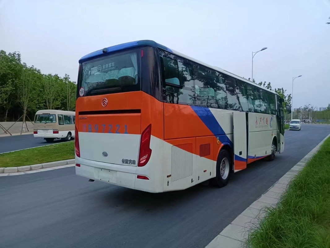 51 Kursi Rhd Mesin Belakang Digunakan Bus Pelatih Golden Dragon XML6113 Dua Pintu Euro IV