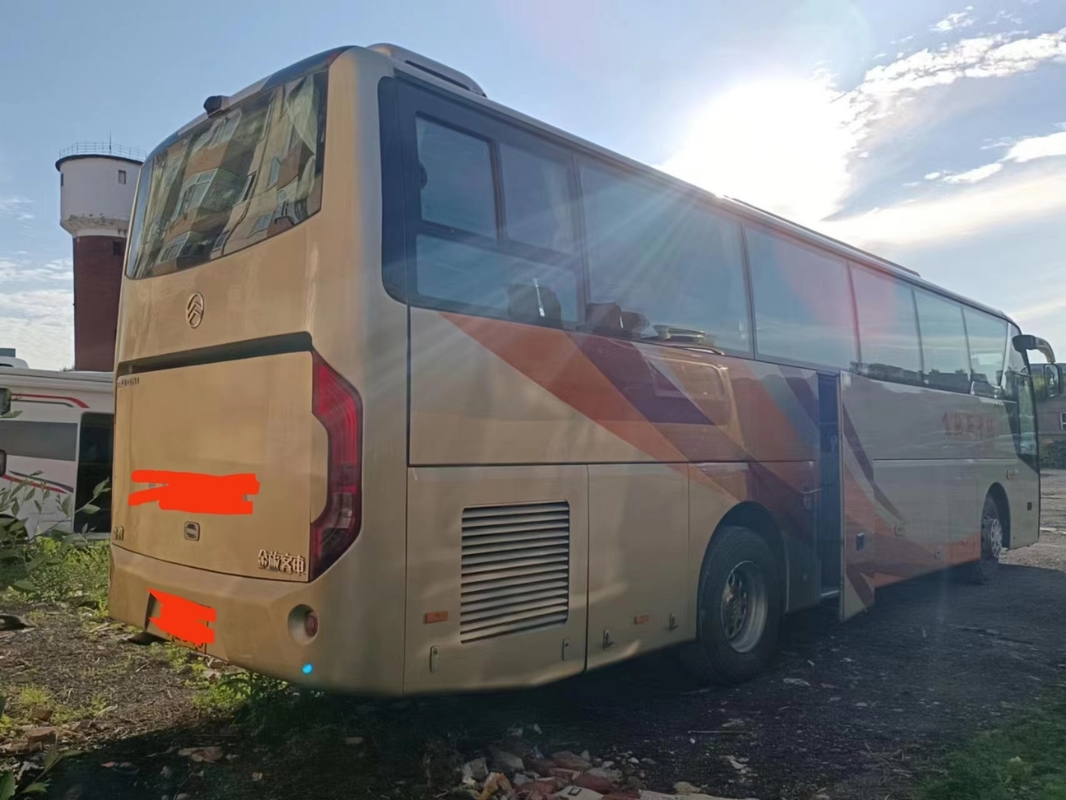 2012 Golden Dragon Digunakan Bus Coaster XML6113 LHD Tangan Kiri Mengemudi 49 Kursi Pelatih