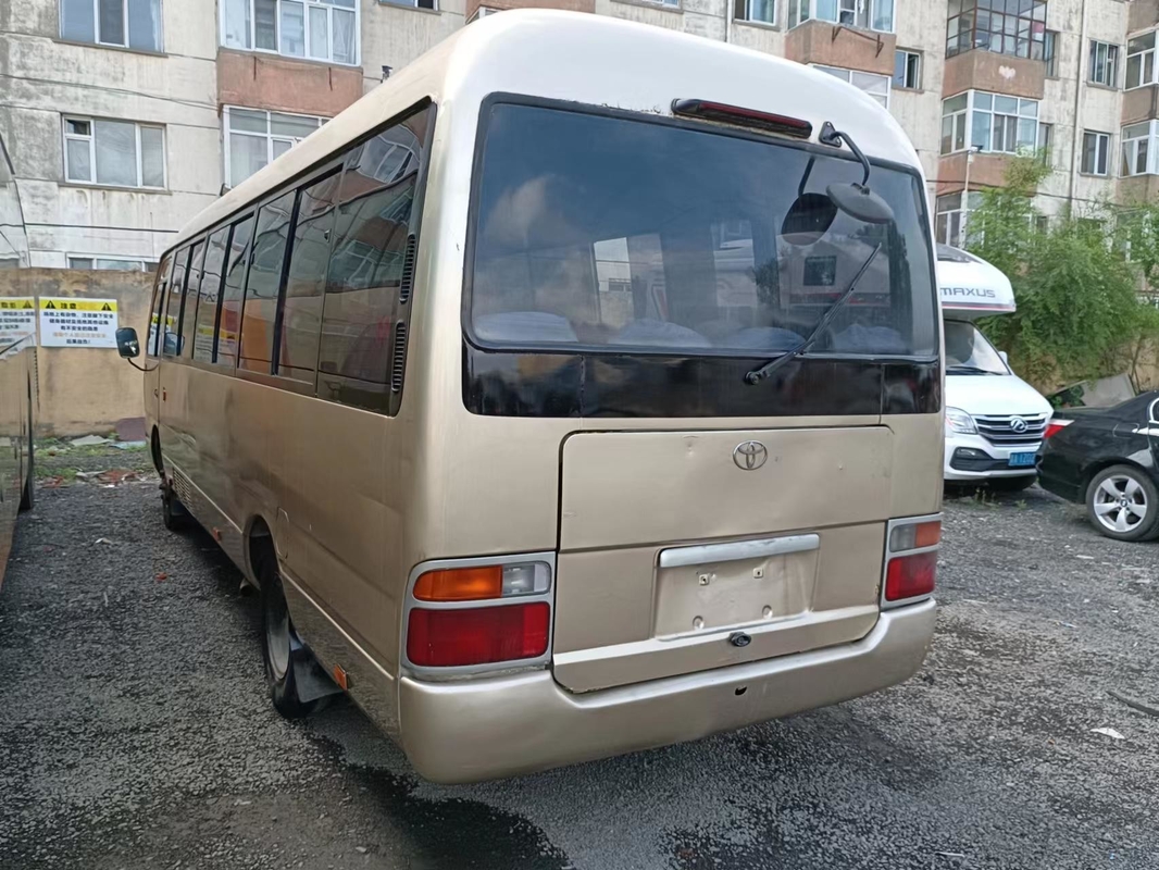 Tahun 2016 29 Kursi Bekas Toyota Coaster Bus Bekas Dengan Mesin Diesel 1Hz