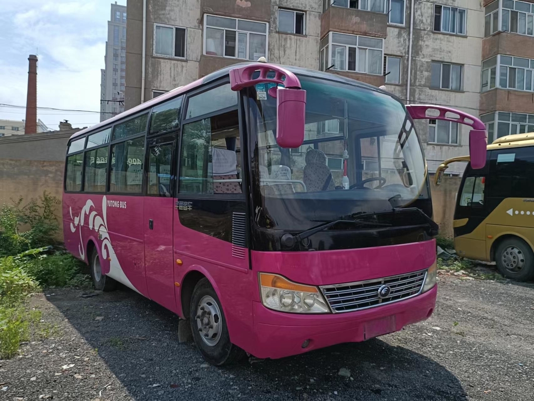 2016 Tahun 31 Kursi Digunakan Bus Yutong ZK6752D Mini Bus Dengan Mesin Depan Untuk Transportasi