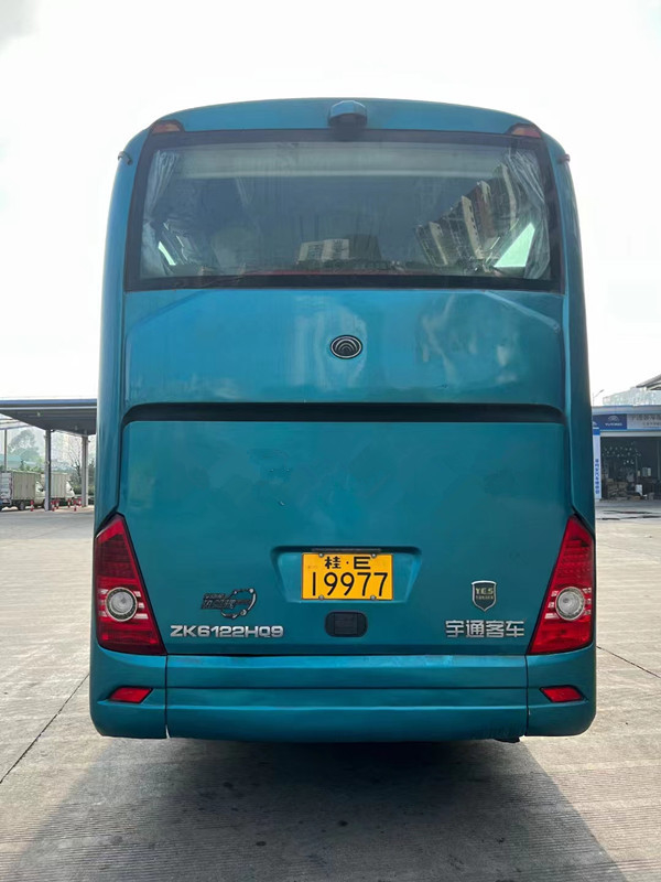 2016 Tahun 53 Kursi Digunakan Bus Yutong Bus Pelatih ZK6122H9 Dengan Mesin WP10.336