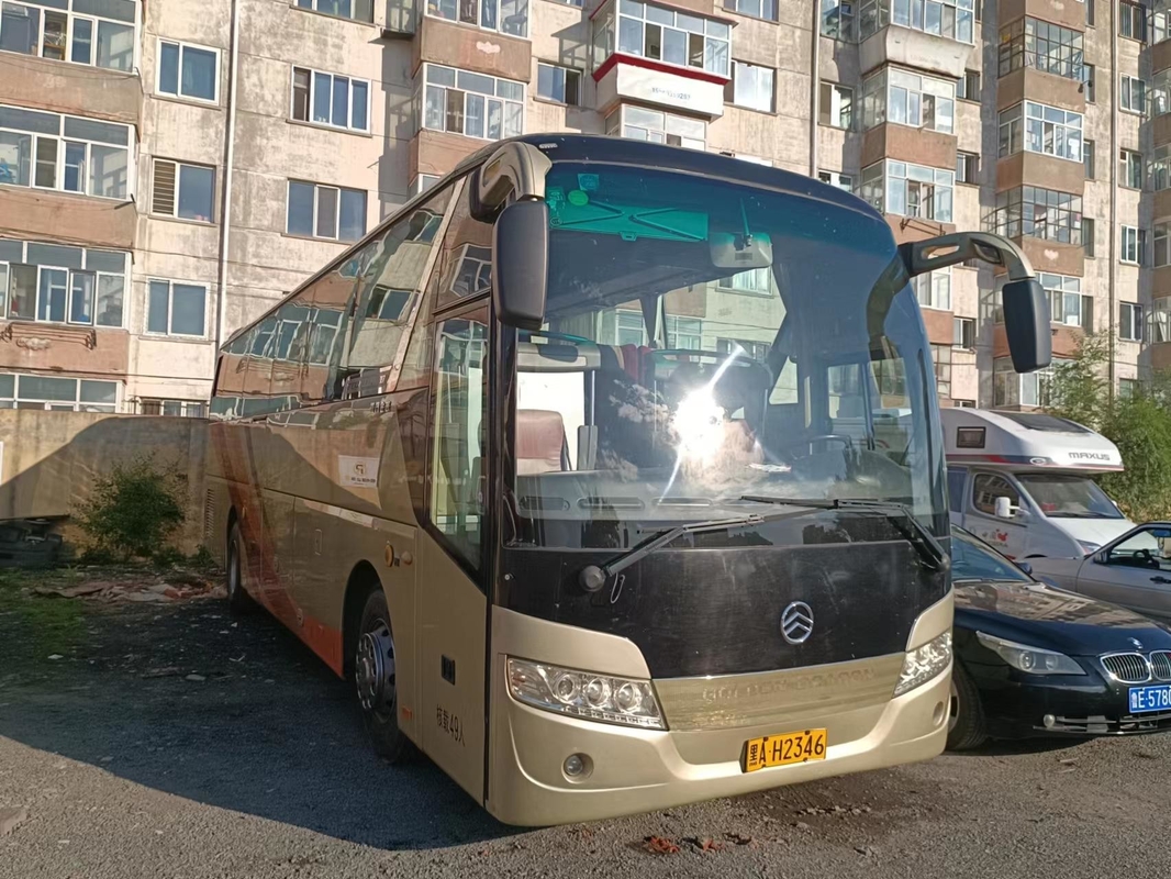 Tahun 2014 49 Kursi Bekas Golden Dragon Bus XML6113 Coach LHD Dalam Kondisi Baik