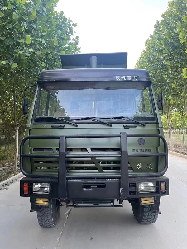 Digunakan 310hp Powerfull Diesel Fuel Full Drive Tipper Dengan 3 Kunci Diferensial 6X6 Dump Truck