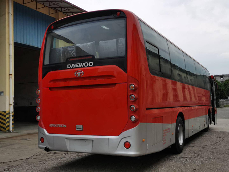 2019 Tahun 49 Kursi Bus DAEWOO Baru GDW6117HKD Bus Pelatih LHD Dalam Kondisi Baik