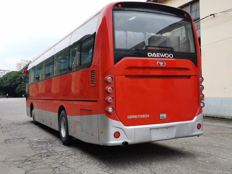2019 Tahun 49 Kursi Bus DAEWOO Baru GDW6117HKD Bus Pelatih LHD Dalam Kondisi Baik