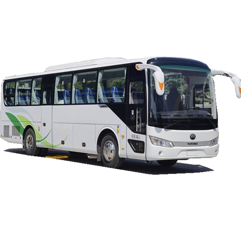 RHD / LHD Keduanya Tersedia Bus Yutong Bekas 3+2 Tata Letak Kursi Diesel 60 Kursi YUTONG Coach