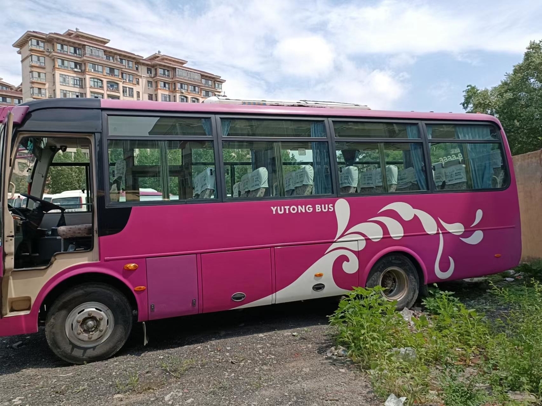 2016 Tahun 31 Kursi Digunakan Bus Yutong ZK6752D Mini Bus Dengan Mesin Depan Untuk Transportasi