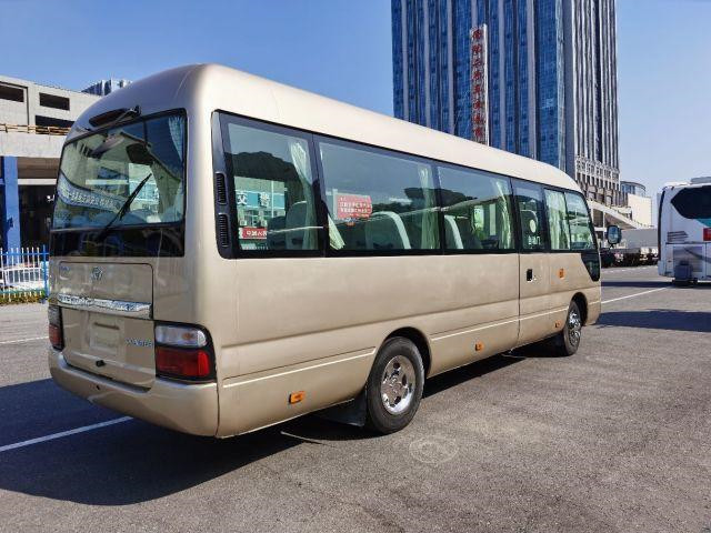 Drive Tangan Kiri Bekas Coaster Bus Jepang Mini Bus Merek Toyota 29seats 2TR